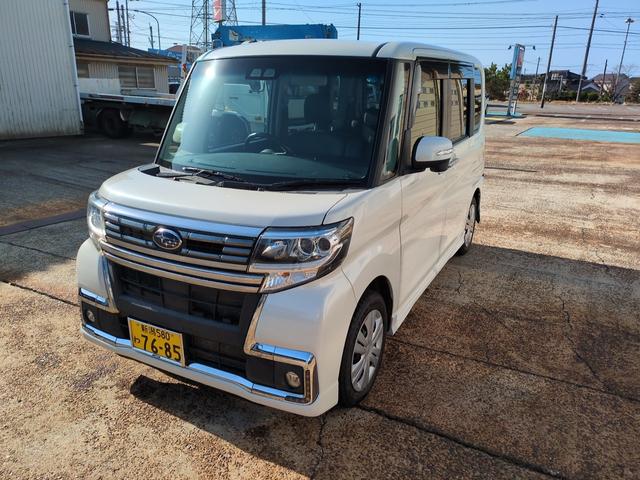 タントカスタム４ＷＤターボ　兄弟車♪ シフォン最高グレード！　雪道安心????
