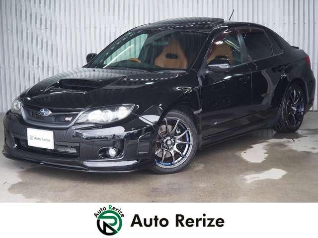 ＷＲＸ　ＳＴＩ　Ａライン　４ＷＤ　純正ＨＤＤナビ　タンレザー　サンルーフ　ＨＫＳ４本出しマフラー　ＢＬＩＴＺ車高調　チャージスピードＦエアロ　タイベル交換済　地デジ　Ｂカメラ　シートヒーター　ＳＩ－ＤＲＩＶＥ　社外１８ＡＷ