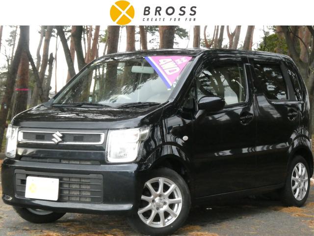 ワゴンＲ(スズキ) ＦＡ　４ＷＤＭＴ　ＴＶナビ　バックカメラ　ＢＴオーディオ　ドラレコ　ＥＴＣ 中古車画像