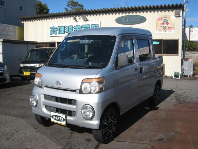 ハイゼットカーゴ(ダイハツ) デッキバン　４ＷＤ　リフトアップ　１５インチアルミ　アトレーＷ用ヘッドライト　Aftermarketキーレス車検令和８年３月 中古車画像