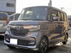 N-BOXカスタム G・Lターボホンダセンシング KenwoodナビフルセグTVBiuetooth 連動ドライブレコーダー前後 バックカメラ 両側パワースライドドア ステアリングスイッチ パドルシフトハーフレザー調シート 車検R9年7月28日 中古車画像
