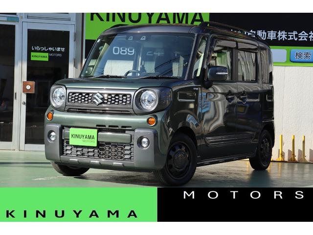 スペーシアギア(スズキ) ハイブリッドＸＺ　衝突被害軽減ブレーキシステム・ＫＥＮＷＯＯＤ　メモリーナビ／フルセグＴＶ・バックカメラ・両側パワースライドドア・オートエアコン・オートライト・サーキュレーター・リヤサンシェード・シートバックテーブル 中古車画像