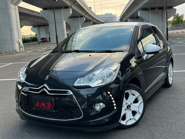 ＤＳ３ スポーツシック　ＥＴＣ　オートクルーズコントロール　アルミホイール　キーレスエントリー　ＭＴ　盗難防止システム　ＡＢＳ　エアコン　ＣＤ（1枚目）