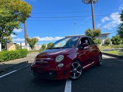 アバルト500 ベースグレード 左ハンドル アルミホイール 革シート MT 盗難防止システム ABS CD エアコン パワーステアリング パワーウィンドウ 中古車画像