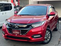 ヴェゼル ハイブリッドZ・ホンダセンシング 4WD Bluetooth対応ナビ バックカメラ ミュージックサーバー 社外16AW スタッドレスタイヤ ハーフレザーシート シートヒーター 中古車画像