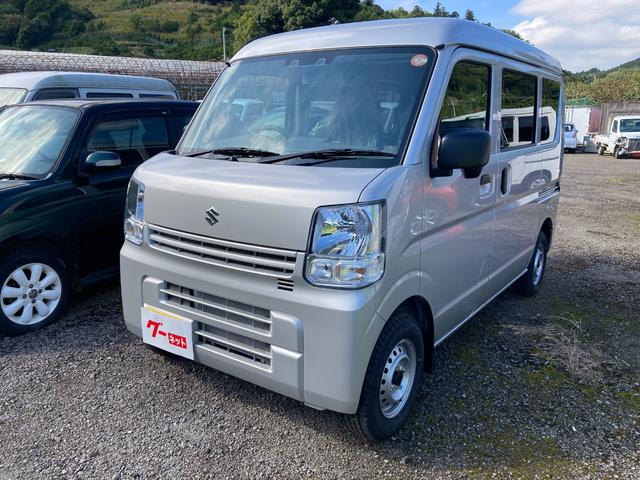 エブリイ(スズキ) PAリミテッド 衝突軽減ブレーキ 車線逸脱防止装置 アイドリングストップ キーレス パワーステアリング パワーウィンドウ 両側スライドドア 中古車画像