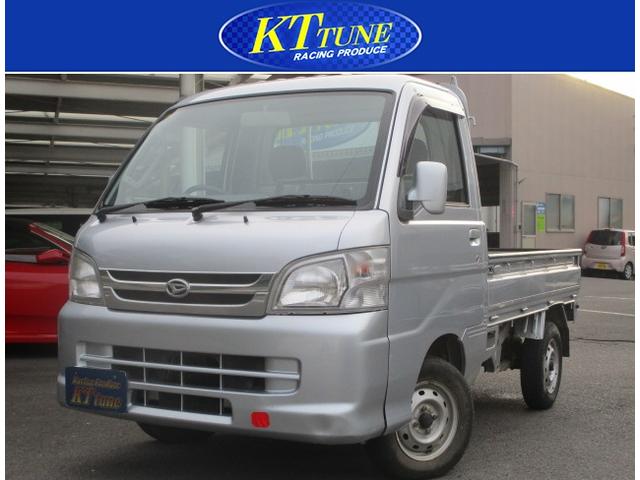 ハイゼットトラック(ダイハツ) エクストラ　４ＷＤ　純正ＣＤデッキ　集中ドアロック　エアコン　パワーウィンドウ　パワステ　３方開き　ゲートプロテクター　スペアタイヤ 中古車画像