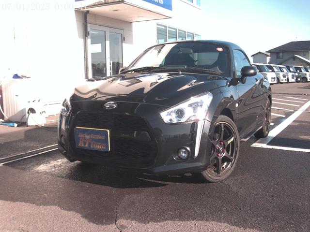 コペン(ダイハツ) ローブ　レイズグラムライツ１６インチアルミ　柿本マフラー　ＧＲ専用レカロシート　ＳＤナビＴＶ 中古車画像