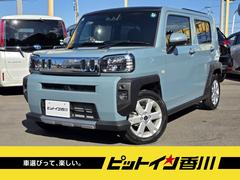 タフト G クロムベンチャー SAブレーキ ガラスルーフ メッキグリル 前席シートヒーター 純正15インチアルミ アイドリングストップ 電動サイドブレーキ コーナーセンサー LEDライト 走行4040キロ オートエアコン 中古車画像