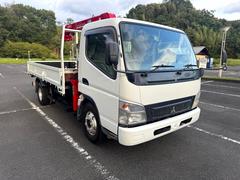 キャンター  2t ワイドロング 2.6t吊4段フックイン・ラジコン・クレーン  荷台内寸:長3750mm、幅1980mm 中古車画像