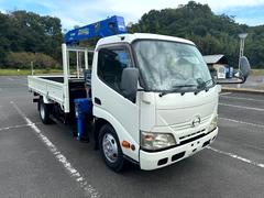 デュトロ  3t 標準ロング 2.6t吊4段フックイン・ラジコン・クレーン   荷台内寸:長3500mm、幅1780mm 中古車画像