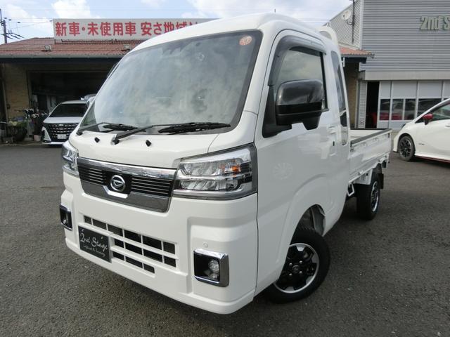 ハイゼットトラック(ダイハツ) ジャンボエクストラ　☆純正オーディオ☆フロアマット☆バイザー☆荷台マット☆ゲートプロテクター☆ゲートチェーン☆１２インチアルミホイール☆作業灯☆ＬＥＤヘッドランプ☆ＬＥＤフォグランプ 中古車画像