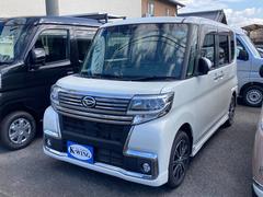 ダイハツ　タント　カスタムＸ　トップエディションリミテッドＳＡＩＩＩ　両側電動スライドドア　メモリーナビ