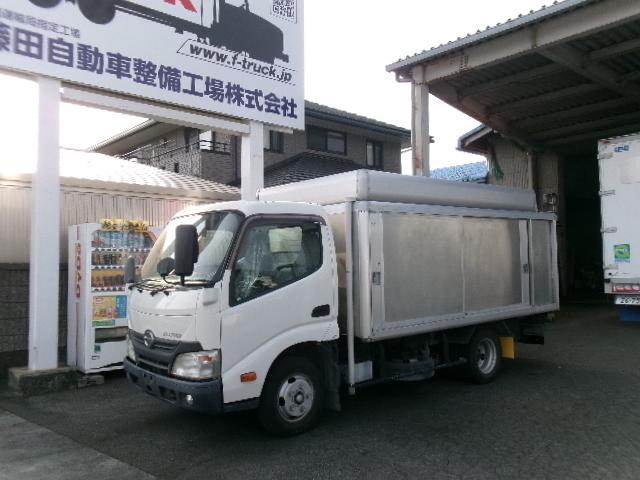 デュトロ 　２ｔ　ボトルカー　セミロング　全低床　ＡＴ