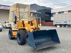 日本  タイヤショベル 排土板 フォークアタッチメント付 小松製作所 318アワー 中古車画像