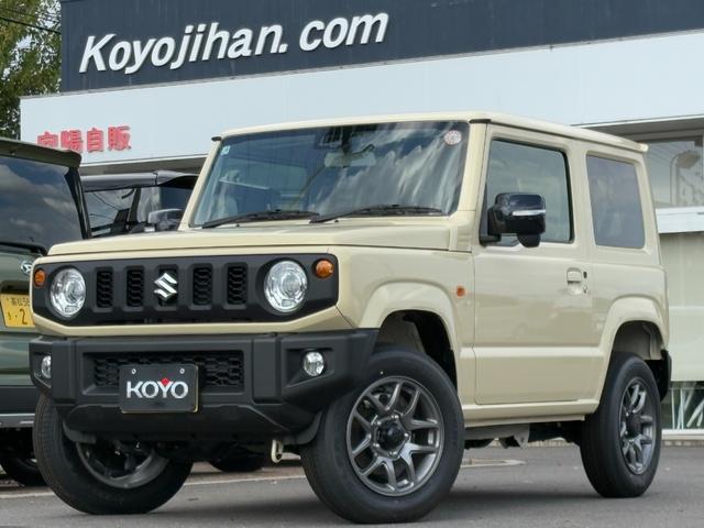 ジムニー(スズキ) ＸＣ　届出済未使用車　オーディオレス　革巻きステアリング　前席シートヒーター　スズキセーフティサポート　オートライト　クルーズコントロール　純正ＬＥＤヘッドライト　純正フォグランプ　純正１６インチＡＷ 中古車画像