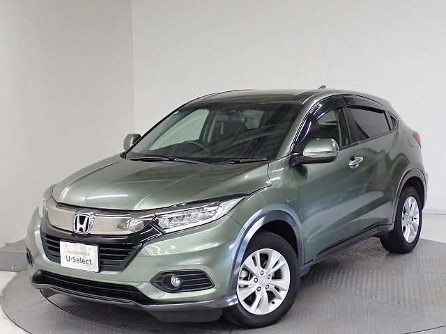 ヴェゼル(ホンダ) ハイブリッドＸ・ホンダセンシング　４ＷＤ・８インチナビ・フルセグ・バックカメラ・ドラレコ・ＥＴＣ・サイドカーテンエアーバッグ・オートクルーズ・シートヒーター・ＬＥＤ・１６ＡＷ　シ−トヒ−タ−　横滑防止　Ｒカメラ　スマ−トキ−　クルコン 中古車画像
