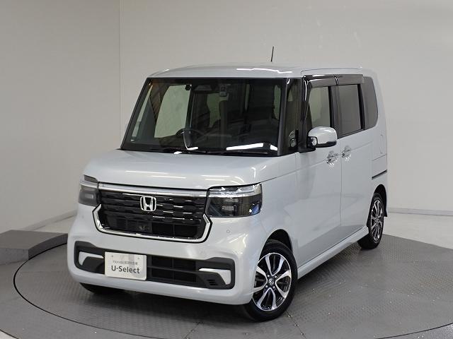Ｎ−ＢＯＸカスタム(ホンダ) スロープ　車いす仕様・非課税・当社レンタＵＰ・ホンダセンシング・ナビ・前後ドラレコ・バックカメラ・ＥＴＣ・サイドカーテンエアーバッグ・オートクルーズ・両側ＰＳＤ・シートヒーター・ＬＥＤ・１４ＡＷ　ベンチシート 中古車画像
