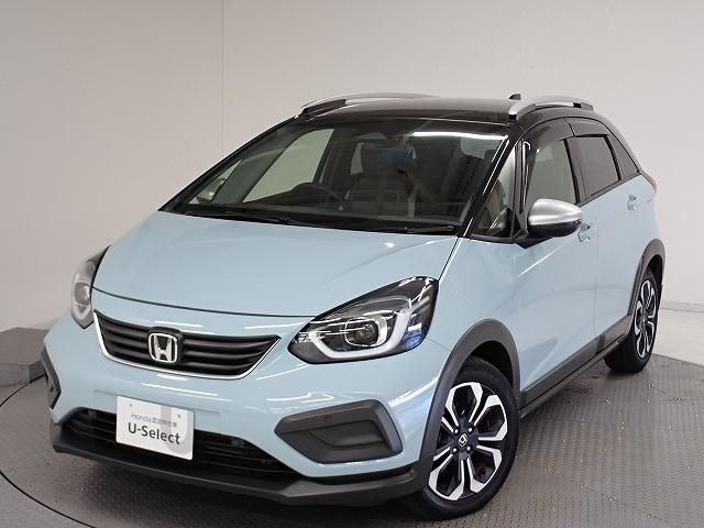 フィット(ホンダ) クロスター　ホンダセンシング・ナビ・フルセグ・バックカメラ・ＥＴＣ・サイドカーテンエアーバッグ・オートクルーズ・ＬＥＤ・１６ＡＷ　パーキングセンサー　地デジ　Ｂカメ　スマートキ　ナビＴＶ　Ａストップ　ＵＳＢ 中古車画像