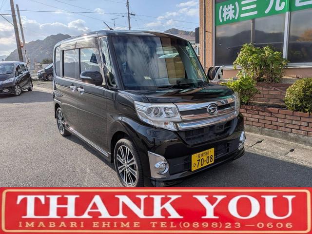 タント(ダイハツ) カスタムＲＳ　トップエディションＳＡ　ターボ・８インチナビ・フルセグＴＶ・ＣＤ／ＤＶＤ再生・Ｂｌｕｅｔｏｏｔｈ接続・バックカメラ・ＥＴＣ・両側パワスラ・スマアシ 中古車画像