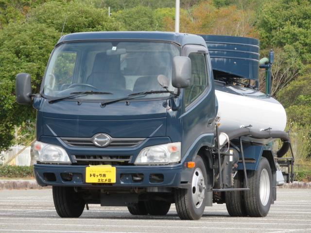 日野 デュトロ ２．７ｔ　バキューム　モリタ　自動巻きリール