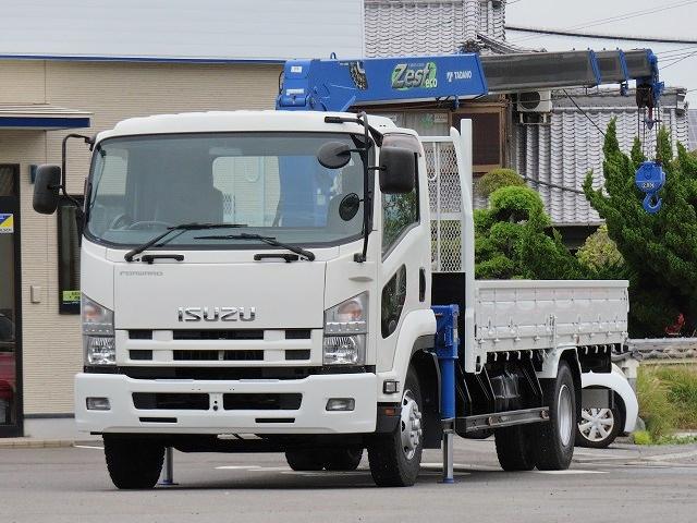 フォワード(いすゞ) ２．８５ｔ　４段ラジコンフックイン　内寸−長５４０／２１６／高３９・タダノ・床板・２．９３ｔ吊り・ア 中古車画像