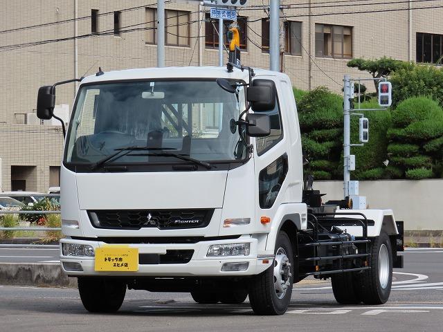 ７．８ｔ　増トン　アームロール　新明和・ツインホイスト・２４０馬力ターボ