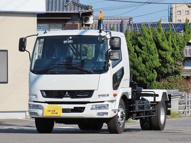 ７．８ｔ　増トン　アームロール　新明和・ツインホイスト・２４０馬力ターボ