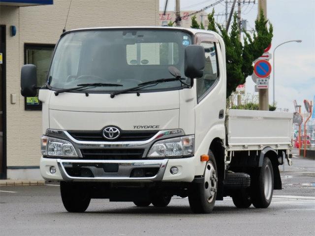 トヨエース(トヨタ) ２ｔ　低床　１０尺　内寸−長３０９／幅１５９／高３７・床板・４ナンバー・オートマ車・１１５馬力ターボ 中古車画像