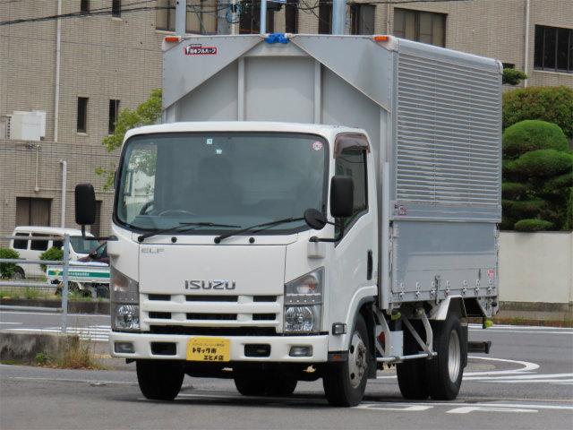 エルフトラック(いすゞ) ３ｔ　１１尺　アルミウイング　内寸−長３６４／幅１８０／高１９１・日本フルハーフ・床板・ラッシング１ 中古車画像