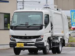 キャンター 2t プレスパッカー 新明和・4.3立米・排出押出し式・連続スイッチ・汚水タンク・150馬力ターボ 中古車画像