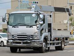 フォワード 6.9t 増トン 5段ラジコンフックイン 内寸-長554/幅221/高39・ユニック・2.93t吊り・床板・落フック7対・ML(モーメントリミッター)警報型・アルミブロック・アオリ3方開・セイコーラック付・240馬力ターボ 中古車画像