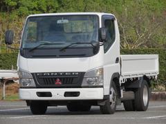 キャンター 2t 全低床 10尺平ボデー 内寸-長311/幅160/高38・床板・アオリ3方開・4ナンバー・排気ガス浄化装置無し・125馬力ターボ 中古車画像
