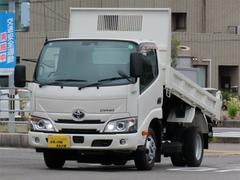ダイナトラック 2t 全低床 強化ダンプ 内寸-長305/幅159/高27・新明和・アオリ3方開・4ナンバー・150馬力ターボ 中古車画像