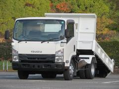 エルフトラック 3.75t ワイド ローダーダンプ 内寸-長331/幅200/高34・新明和・ラジコン・オートマ車・150馬力ターボ 中古車画像