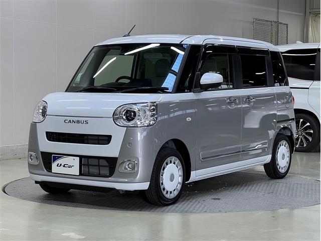 ムーヴキャンバス(ダイハツ) ストライプスＧ　スマートキ−　イモビライザー　両側電動スライドドア　ＬＥＤヘッドライト　衝突被害軽減ブレーキ　ペダル踏み間違い急発進抑制装置　車線逸脱警報　先進ライト　横滑防止装置　デュアル＋サイドエアバッグ　ＡＢＳ 中古車画像