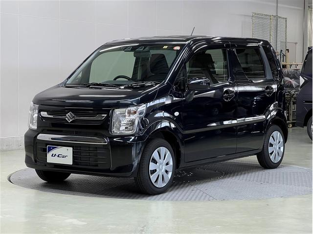 ワゴンＲ(スズキ) ＦＸ　衝突被害軽減ブレーキ　ペダル踏み間違い急発進抑制装置　車線逸脱警報　先進ライト　デュアルエアバッグ　横滑防止装置　ＣＤ再生装置　純正アルミホイール　ベンチシート　スマートキ−　イモビライザー 中古車画像