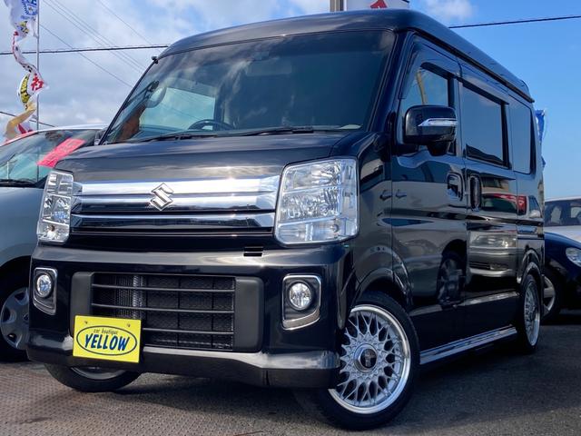 スズキ エブリイワゴン ｐｚターボスペシャル ハイルーフ 禁煙車 ｔｅｉｎ車高調 ｂｂｓアルミの中古車 グーネット中古車