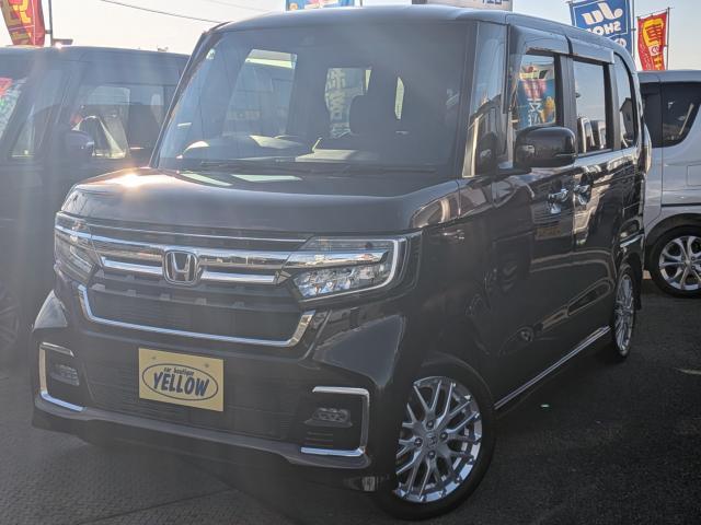 N−BOXカスタム(ホンダ) Lターボ ホンダセンシング ワンオーナー オートクルーズコントロール レーンアシスト メモリーナビ フルセグテレビ LEDヘッドライト スマートキー ETC バックカメラ Bluetooth接続可能 中古車画像