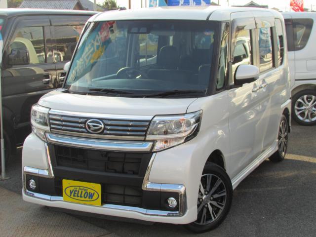 タント(ダイハツ) カスタムＸ　トップエディションＶＳ　ＳＡＩＩＩ　メモリーナビ　テレビ　レーンアシスト　両側電動スライドドア　シートヒーター　全周囲カメラ　バックカメラ　Ｂｌｕｅｔｏｏｔｈ接続可能　寒冷地仕様　オートマチックハイビーム　アイドリングストップ 中古車画像