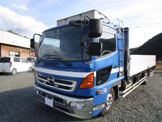 ロング ワイドロング 平ボディ 3方開 荷台鉄板貼 6MT(1枚目)