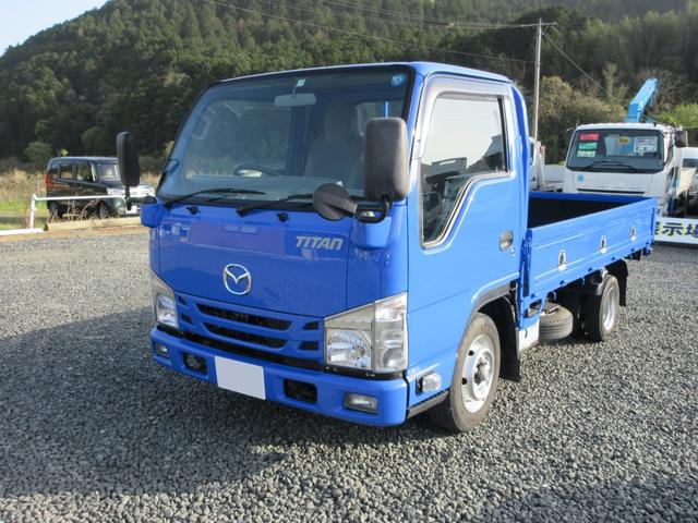 タイタントラック(マツダ) ベースグレード　１．５ｔ　平ボディ　ターボ　５ＭＴ　ディーゼル　荷台鉄板張り 中古車画像