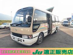 コースター GX 29人乗り・左パワースライド・ディーゼルターボ・エンジン型式1HD・バックモニター 中古車画像