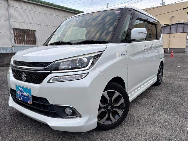 ソリオバンディット(スズキ) ハイブリッドMV デュアルカメラブレーキサポート・メモリーナビ・フルセグ・バックカメラ 中古車画像