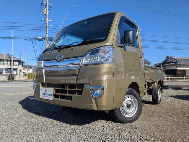 ハイゼットトラック(ダイハツ) エクストラＳＡＩＩＩｔ　オートマ　衝突被害軽減ブレーキ　走行１４００８Ｋｍ　キーレス　パワーウインド　ＣＤ　ＬＥＤヘッドライト　オートライト　オートエアコン 中古車画像