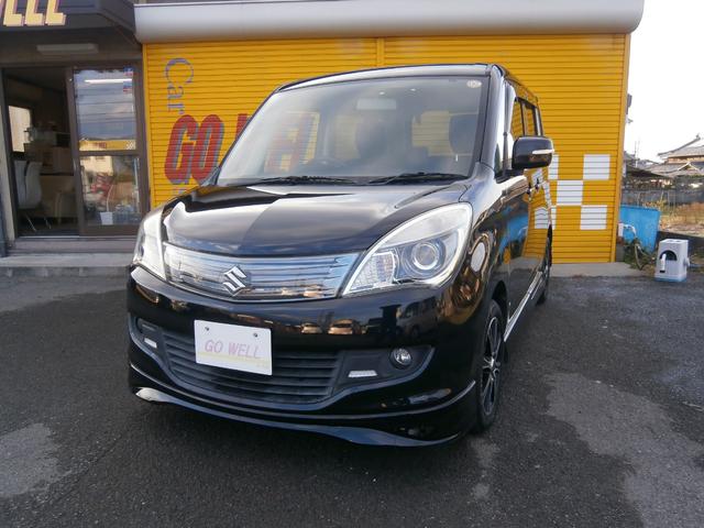 ソリオ(スズキ) ブラック＆ホワイト　両側Ｐスライド　ナビ　ＴＶ　プッシュスタート 中古車画像