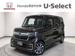 N-BOXカスタム L LED・メモリナビ・CD・バックカメラ・純正AW・ETC・シートヒーター 中古車画像