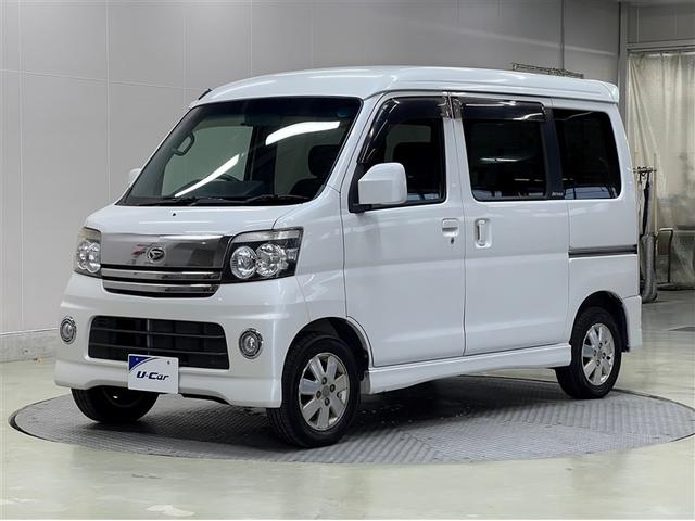 アトレーワゴン(ダイハツ) カスタムターボＲＳ　ブラックエディション　ＨＩＤヘッドランプ　ＣＤ再生装置　リアスポイラー　純正アルミ　フルフラット　ベンチシート　キーレスエントリー　ＥＴＣ　デュアルエアバッグ　ＡＢＳ　マニュアルエアコン　パワステ　パワーウィンドウ 中古車画像