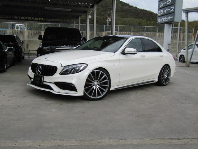 Ｃクラス(メルセデス・ベンツ) Ｃ２００アバンギャルド　Ｃ６３仕様エアロキット　社外２０ｉｎＡＷ　純正ナビ　フルセグ　ハーフレザーシート　バックカメラ 中古車画像