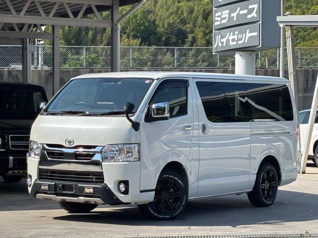 トヨタ ハイエースバン 　スーパーＧＬ　ＡＬＰＩＮＥフローティング１１型ナビ　ＡＬＰＩＮＥ前後ドラレコ付デジタルインナーミラー